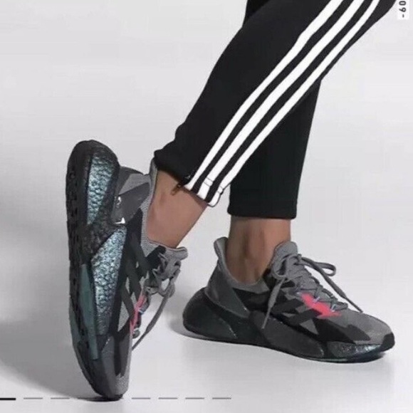 Adidas x9000L4 Boost Grey Reflective Sneakers Mens Size US 6.5 main image 6
